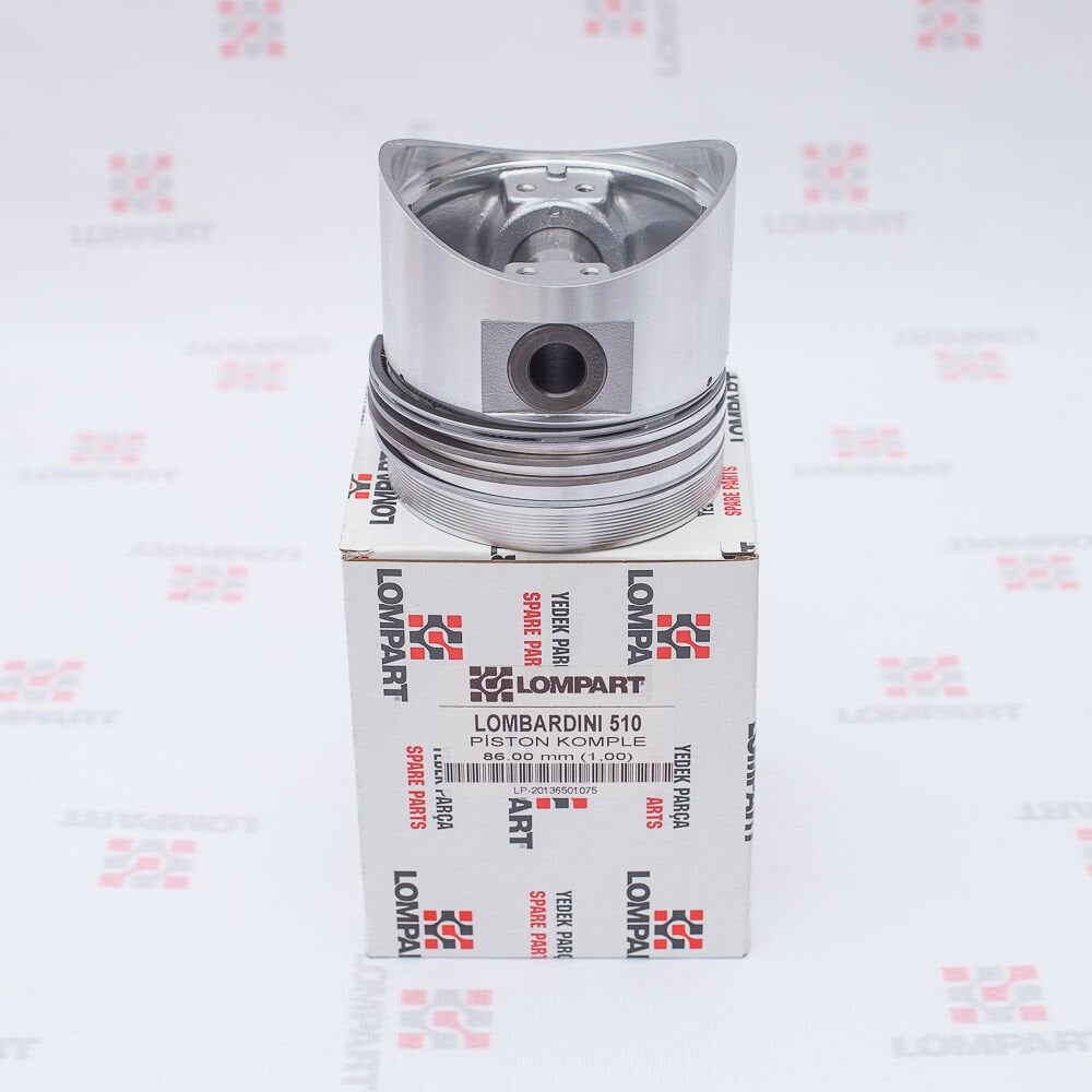 PİSTON+SEGMAN (510)-(1,00)-(LOMPART)